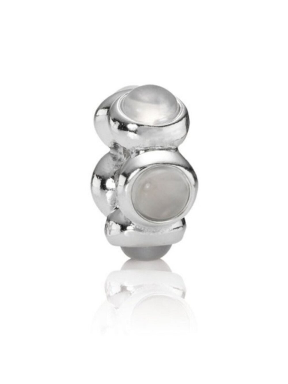 Pandora Retired Sterling Silver Moonstone Cabochon Bead - 790538MS